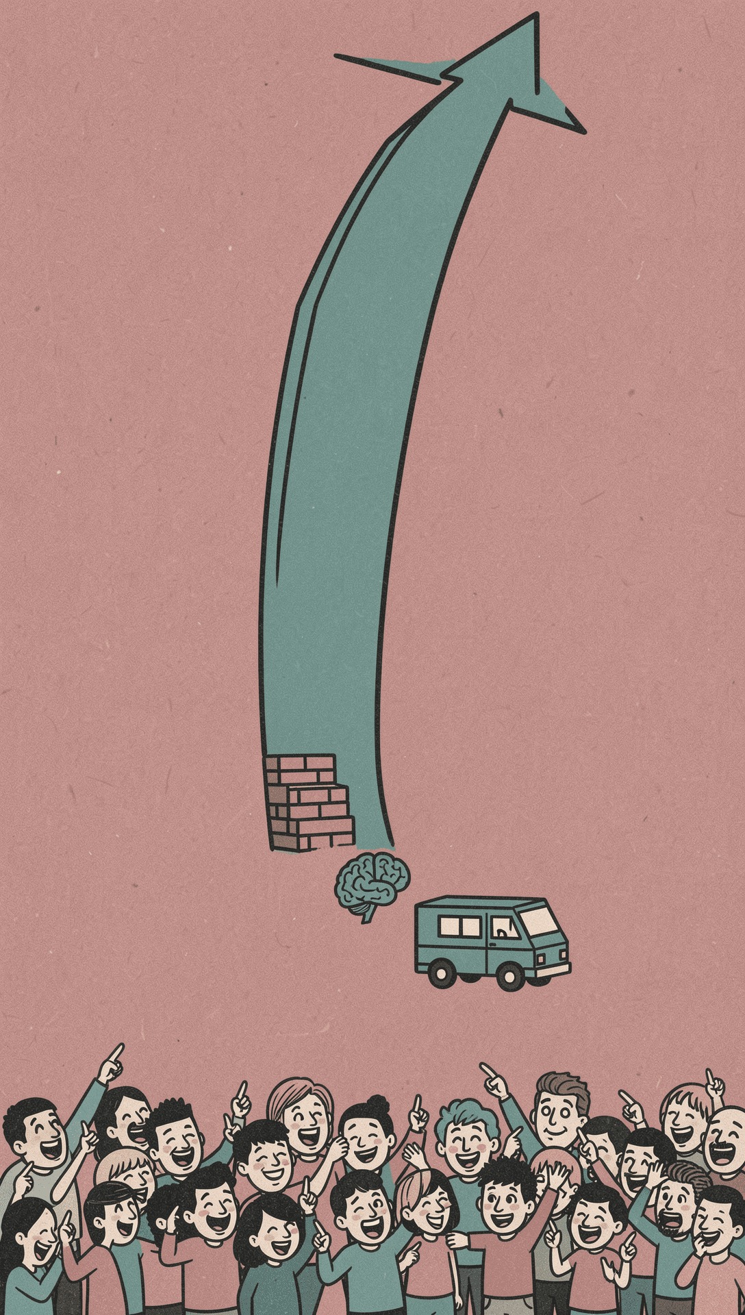Modern Flat Caricature Style example 5
